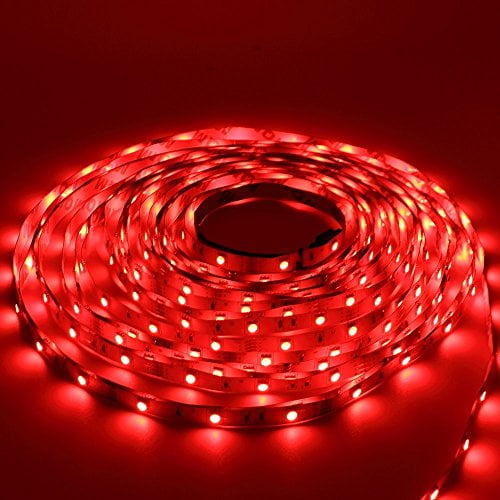 RaThun Led Strips Lights Kit 10M 32.8 Ft 5050 RGB 300 LEDs Flexible Color Changing Strips Lighting with 44 Keys IR Remote Controller,Control Box,12V 5A Power Supply for Home Lighting Decorative 
