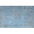 thumbnail image 1 of Ahgly Company Machine Washable Indoor Rectangle Traditional Denim Blue Area Rugs, 6' x 9', 1 of 7