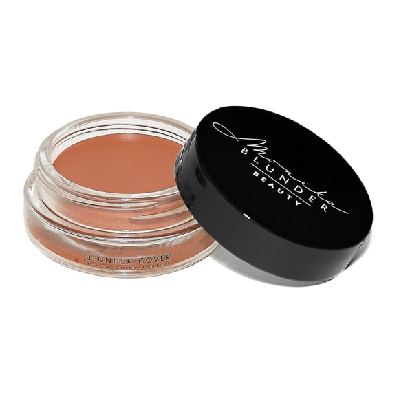 Monika Blunder Beauty - Corrector de base Blunder Cover - Tono: 6.5 - Sechs.5 - Tonos rojos profundos - Clean Beauty Vegano todo en uno sin crueldad - 0.62 oz