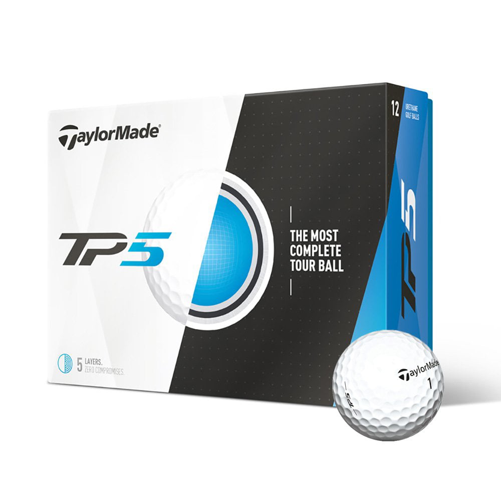 TaylorMade TP5 Golf Balls, Prior Generation, 12 Pack - Walmart.com