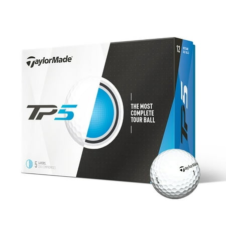TaylorMade TP5 Golf Balls, Prior Generation, 12