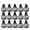Clear Grey, variant on ievspot Smooth Bottle Body Vase Exquisite Craftsmanship Vase Ribbed Bud Vases Modern Plastic Decorative Table Centerpiece for Home Wedding Baby Shower Decor