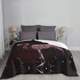 thumbnail image 6 of XMXT Throw Blanket, Cartoon Flamingo Art Graffiti Machine Washable Blankets for Sofa, 40 x 30 inches, 6 of 9