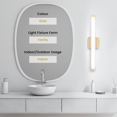 thumbnail image 4 of Maxim 52002PC 24 in. Signature LED Bath Vanity Wall Light, Polished Chrome, 4 of 7