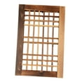 thumbnail image 2 of Adorno decorativo para ventanas, marcos de ventanas de madera rústica, marcos de ventanas de estilo rústico. 40cmx26cm, 2 of 9