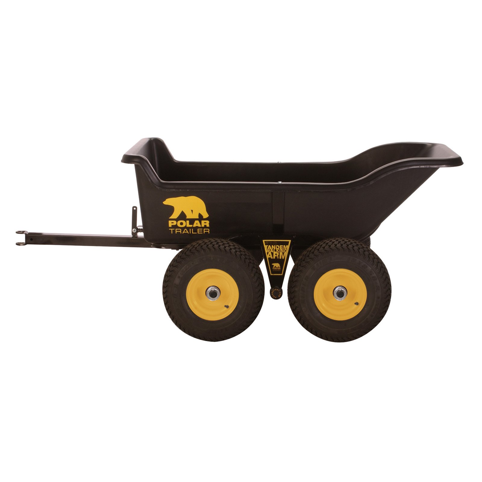 Polar 8261 HD1200TA Tandem Axle ATV/UTV Pull Behind Trailer 1200 lb