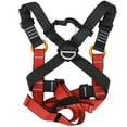 thumbnail image 3 of Arnés de escalada NikouMX poliéster Negro rojo S L, 3 of 8