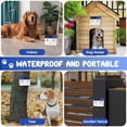 thumbnail image 3 of Antiladridos ultrasónicos Bsemax para perros, 15 m, solar, resistente al agua, 3 of 8