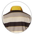 thumbnail image 3 of Gioberti Mens Wide Striped Polo Shirt - Contrasting Collar Short Sleeve Yarn Dye, 3 of 5