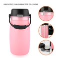 thumbnail image 4 of Bouteille d'Eau Extérieure de 600 Ml, Bouteilles d'Eau de Randonnée Portables Imperméables, Banque d'Alimentation Extérieure Intérieure pour Prendre comme Chargeur d'Énergie Solaire, 4 of 8