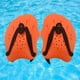 thumbnail image 3 of Paleta de mano resistente antideslizante paletas de entrenamiento de natación asistente de natación aletas de mano para adolescentes principiantes naranja, 3 of 10