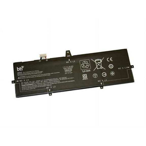 BTI 4 Cell Lithium Polymer Laptop Battery for Select HP EliteBook BM04XLBTI