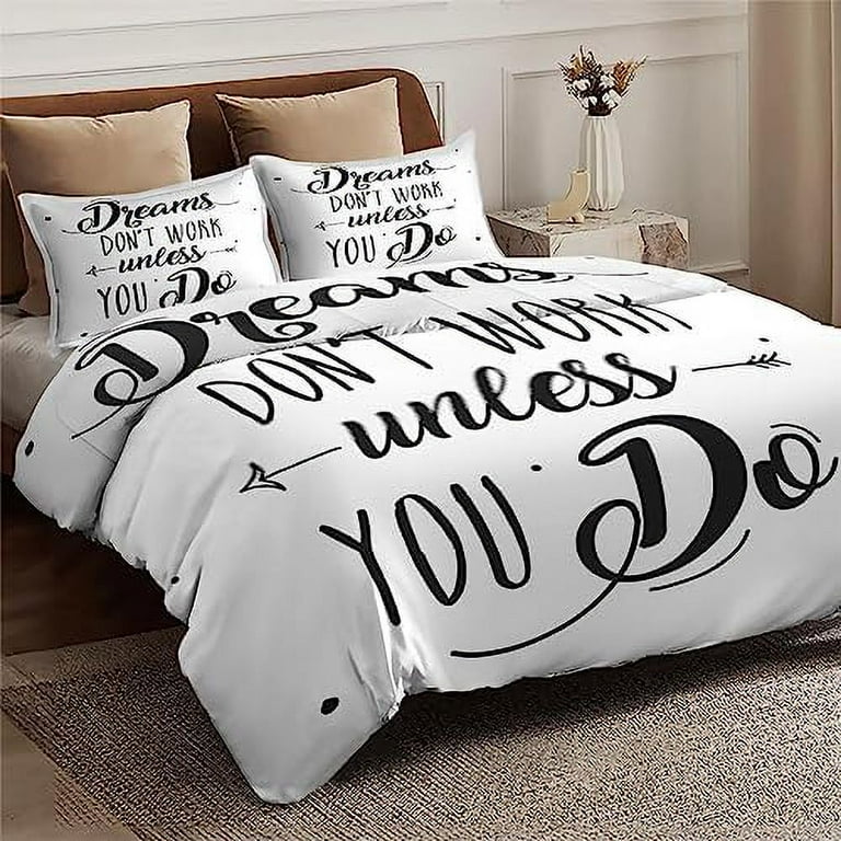 Duvet Cover Twin Size Neutral Floral Kids Nursery Bedding Set with Zipper Closure for Kids and Adults Boho Flower Daisy Comforter Cover with Pillow