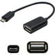 Périphériques Additionnels- L USBOTG 5 Po Micro-usb Mâle à Usb 2.0 un Câble Femelle Noir à la Volée – image 4 sur 6