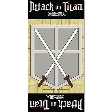 Attack On Titan Cadet Corps Beach Towel