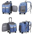 thumbnail image 5 of Wheeled Backpack for Pet Transport Stroller Pet Carrier Puppy Cat Transport Bag Comfortable Backpack, 5 of 5