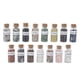 thumbnail image 3 of 15 piezas de diferentes piedras curativas en botellas de vidrio, piedras curativas de chakras para meditación, ejercicio espiritual, 3 of 8