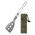 thumbnail image 1 of 1 Set Fry Shovel Lightweight Stable Folding Spatula Barbecue Cooking Shovel, 1 of 8