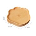 thumbnail image 3 of 2 piezas de Adorables Posavasos de Pata de Oso de Madera de Haya - Resistentes, multifuncionales y divertidos!, 3 of 7