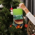 thumbnail image 5 of Lsque Tree Frog Pattern 18 Inch Christmas Stockings, Festive Holiday Stocking for Christmas Decorations Holiday Decor, 5 of 7