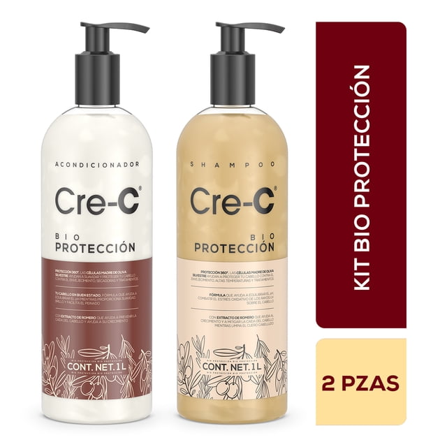 Shampoo y Acondicionador Cre-C Bio Protección 1L