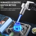 thumbnail image 5 of Blasgw Gas Lighter Small Portable Straight Elbow Blue Flame Lighter D, 5 of 9