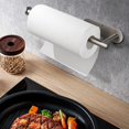 thumbnail image 2 of Paper Towel Holders,Paper Towels Rolls - for Kitchen,Paper Towels Bulk- Self-Adhesive Under Cabinet,Both Available in Adhesive and Screws,Stainless Steel Paper Towel Holder, 2 of 13