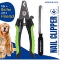 thumbnail image 3 of FRKSMD-Professional Dog Nail Clippers with Safety Guard Pet Grooming Trimmer with Stainless Steel Blades for Safe & Easy Nail Care Ideal for Small, Medium & Large Pets, 3 of 4
