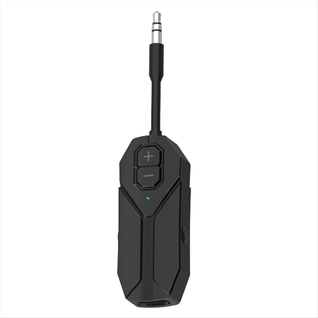 Receptor y Transmisor de Audio Bluetooth 5.4, Adaptador de Audio Estéreo HiFi Auxiliar de 3,5 mm, Inalámbrico para TV, Altavoz, PC, Coche, Avión, A