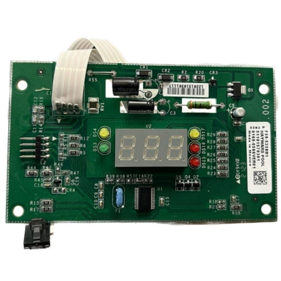 Hayward Display Board and Ribbon Cable HDXFUIBRD001