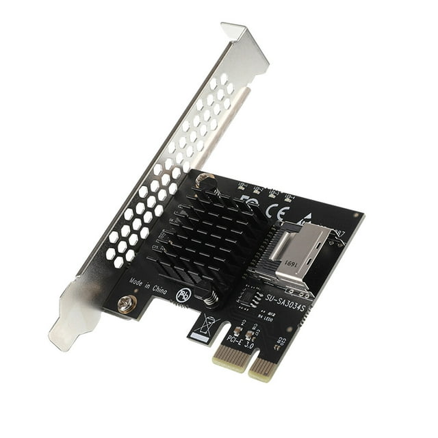 PCI-E to SATA Extender Splitter High Speed PCI-Express to SATA Expansion Card; Expansion Card Desktop Computer Accessory, SA3106J, 10 ports