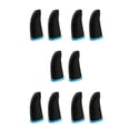 thumbnail image 3 of Maytalsory 2 Pcs Gaming Controller Gloves Touch Screen Anti-skid Elastic Sleeve Fingertips Cover Portable Computer Smartphone Black Blue 5Set, 3 of 6