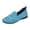 Blue, variant on Women's Slip on Orthopedic Loafer Shoes - Mesh Casual Ballet Flat Nurse Walking Sneakers Knit Round Toe Casual Memory Foam Shoes