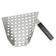 thumbnail image 5 of Cuchara para palomitas de maíz, pala ergonómica para patatas fritas de acero inoxidable con un solo mango y agujeros para tienda de cine, 5 of 5