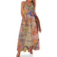 thumbnail image 1 of Vestido sin mangas Trippy Forest vestidos de verano para mujer Vestidos largos vestido de mujer, 1 of 7
