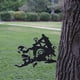 thumbnail image 4 of Estatuas De Metal Para Jardín, Estaca De Silueta De Goblin Bonita Para Exteriores, Decoración Para El Jardín Y El Exterior Noticed HA034974-00, 4 of 6