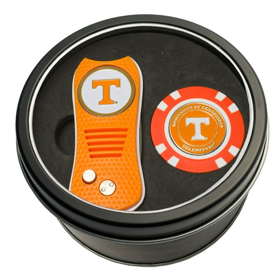 Team Golf NCAA Tin Gift Set with Switchfix Divot Tool and Golf Chip