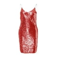 thumbnail image 4 of Party Dresses For Women 2022 Sequins Sequined Embellished Flashy All Holiday&nbsp;Party Dress, 4 of 4