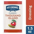 thumbnail image 2 of Hellmanns Classics Thousand Island Salad Dressing, 1.5 Ounces -- 102 per Case., 2 of 6