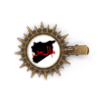 thumbnail image 1 of Asiac Language Quote Hope Hairpin Sun Headwear Retro Metal Clips Pin, 1 of 3