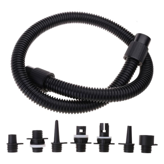 Inflatable Boats Pumps Adapter & Air Hose Paddle Board Pumps Hose with 7 Nozzles