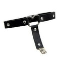 thumbnail image 1 of Ruifaya Jk - Correas para el muslo para mujer, trabillas oscuras para las piernas, liga de piel sintética sexy, cinturón para el muslo, 1 of 6