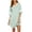 Light Green, variant on Ekouaer Nightgowns for Women Bamboo Viscose Nightgown Short Sleeve Sleep Shirts V Neck Nightshirt Soft Sleepwear