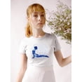 thumbnail image 2 of Yoga Flow Vi T-Shirt Women -Grace Popp Designs, Female 5X-Large, 2 of 4