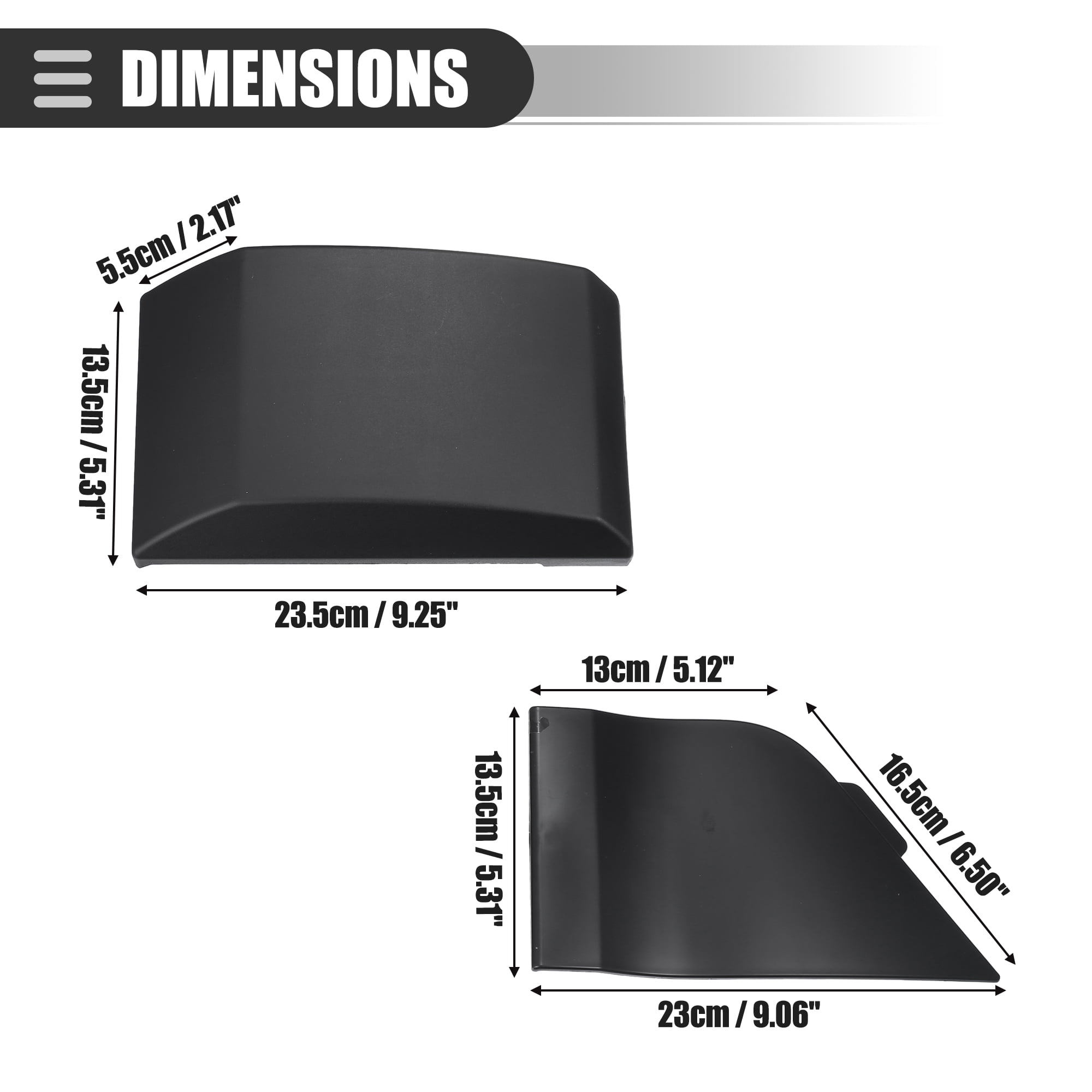 Unique Bargains 1 Set Car Fuel Door Gas Cap Hatch Cover for Ford