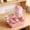 🔥 Pink, variant on Msgweeeg Acrylic Hamster Cage Clear Small Animal Habitat with Tray Bottom Ventilation Holes Easy Clean Secure Enclosure for Hamsters Gerbils Mice Indoor Home Use