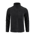 thumbnail image 2 of ShomPort Long Sleeve Jacket for Mens Stand Collar Full Zip Breathable Tops with Multi-Pocket Fall Winter Outdoor Blouses, 2 of 4