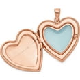 thumbnail image 2 of Sterling Silver Rose-Tone Forever In My Heart Ash Holder Locket (30.75 X 23.8) Made Hong Kong qls1002, 2 of 5