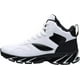 thumbnail image 2 of Zapatillas de baloncesto Joomra de cuero sintético blanco para hombre, talla 11, 2 of 7