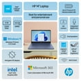 thumbnail image 3 of HP Stream 14 inch Windows Laptop Intel Processor N4120 4GB RAM 64GB eMMC Blue (12-mo. Microsoft 365 included), 3 of 12